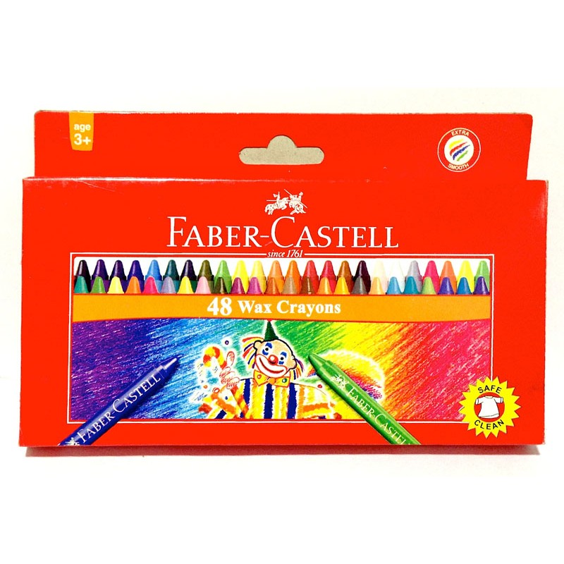 Faber Castell Ultra Long Wax Crayons 16 Crayons